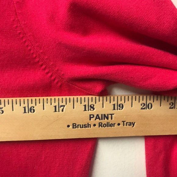 Land’s End, sz S, NWOT, Red, button-up sweater - Picture 8 of 8